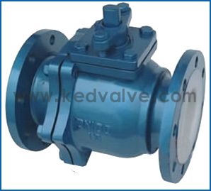 船用襯氟法蘭球閥