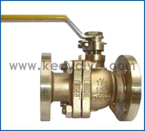 船用美標(biāo)青銅法蘭球閥