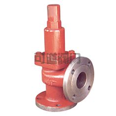 船用法蘭鑄鐵直角安全閥