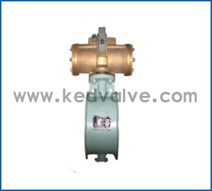 船用氣動對夾式中心型蝶閥(圖1)