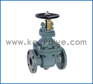 船用日標(biāo)法蘭鑄鋼閘閥JIS F7366(圖1)