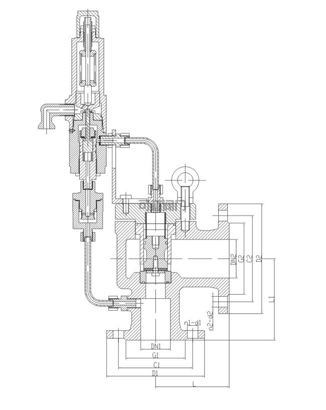 船用先導(dǎo)型安全閥(圖1)
