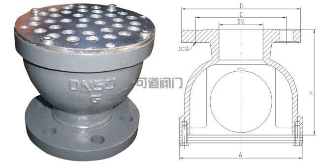 船用B、BS 型鵝頸式空氣管頭CB/T3594-94