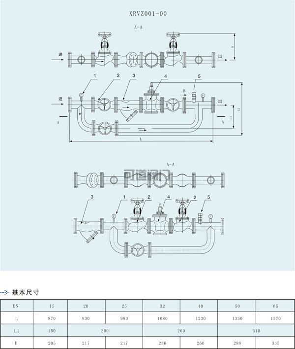 船用蒸汽減壓閥組(圖1)