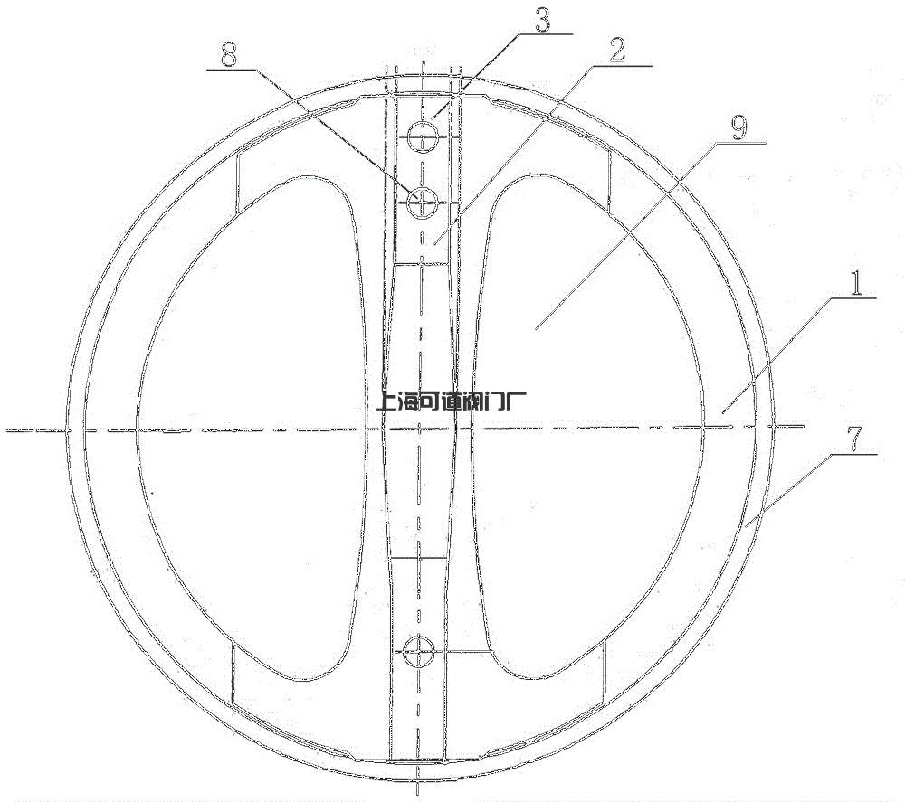 閥門的閥板結構的制作方法與工藝