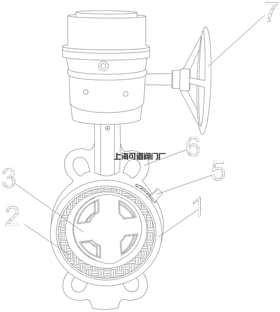 高性能蝶閥的制作方法