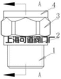 一種簡(jiǎn)易止回閥的制作方法