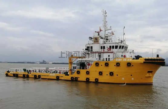 航通船業(yè)60.5m錨作供應(yīng)船“德基9”完工交付(圖1)