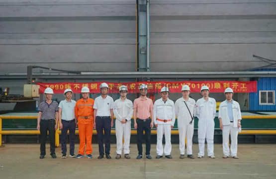 揚州金陵7990噸不銹鋼化學品船順利開工(圖1)