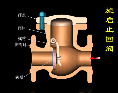 船用止回閥結構及原理（圖）(圖5)