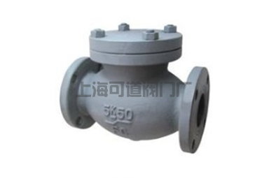 船用日標鑄鐵直通止回閥F7358