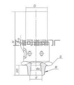 船用空壓機(jī)安全閥(圖1)