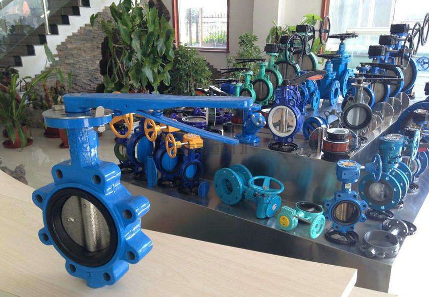 凸耳式蝶閥尺寸型號(hào)D373H(圖2)