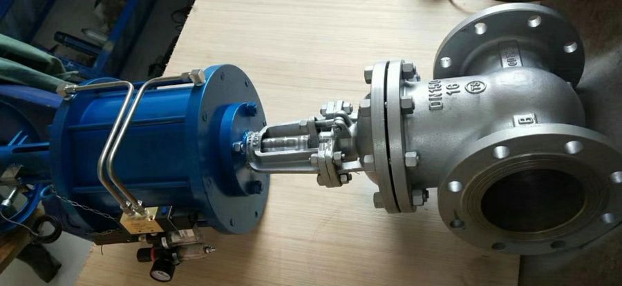 氣動閘閥/Z641H,Z641W,Z641Y氣動閘閥說明書(圖2)