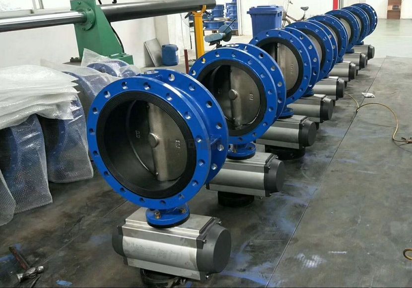 氣動(dòng)法蘭式蝶閥規(guī)格型號(hào)廠家(圖1)