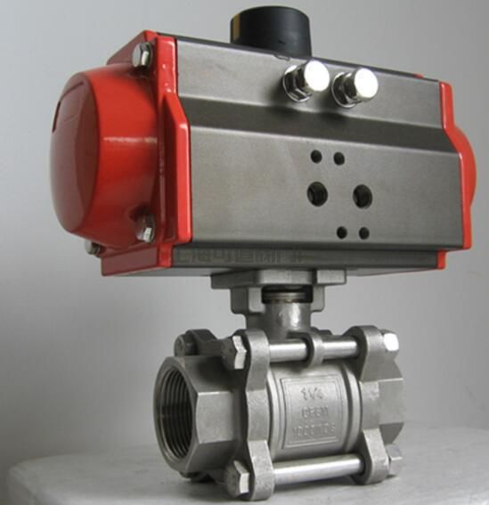 Q611F/Q641F三片式氣動(dòng)球閥實(shí)物圖