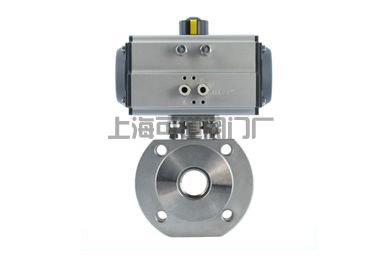 Q671F 氣動(dòng)對夾式球閥