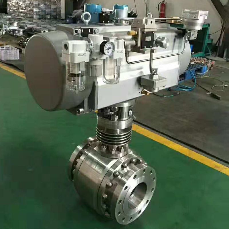 氣動(dòng)高溫球閥,Q641M氣動(dòng)高溫球閥實(shí)物圖片