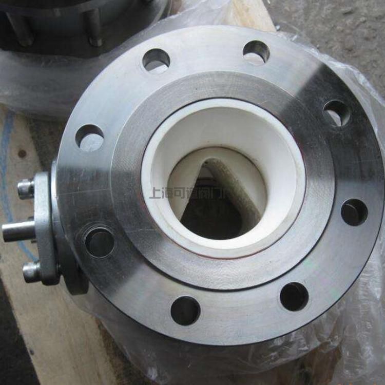 陶瓷球閥 Q41TC實物圖