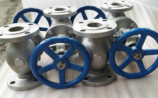 美標(biāo)截止閥J40H/W實(shí)物圖