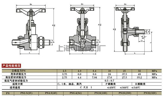 針型截止閥J11W/J21W/J61W(圖4)