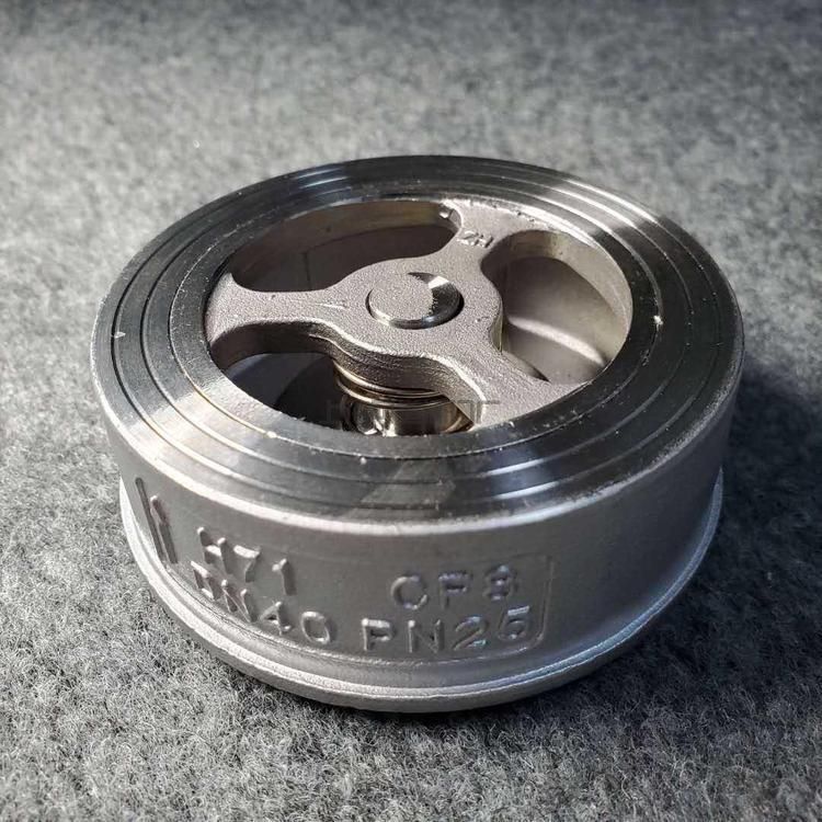 對夾式止回閥,對夾式蝶式止回閥實物圖