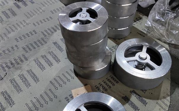 H71H對(duì)夾升降式止回閥,H71W對(duì)夾升降式止回閥實(shí)物圖